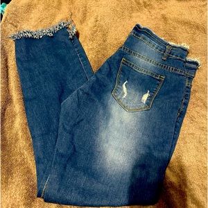 Woman’s boutique jeans size large